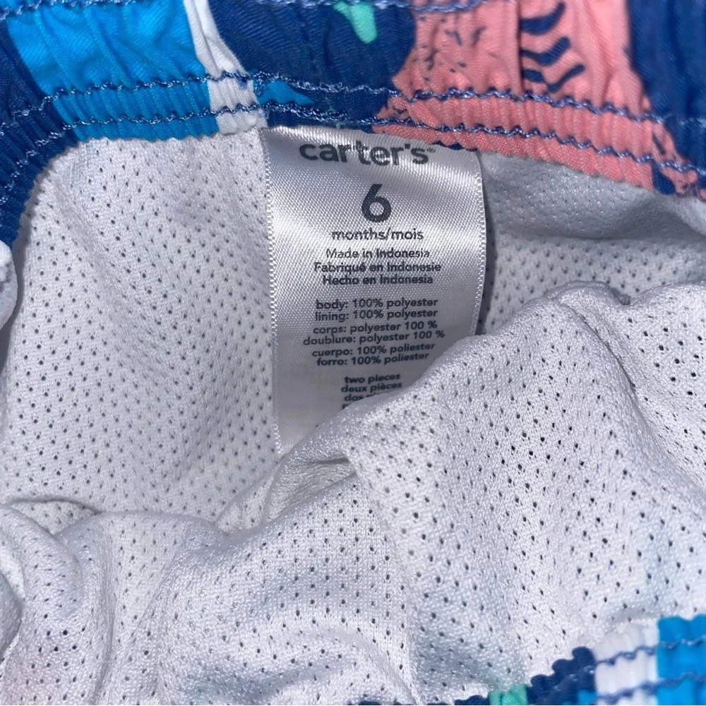 Carter’s Baby Boys Swim Trunks Size 6 Months
